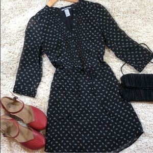 H&M dress with little fans